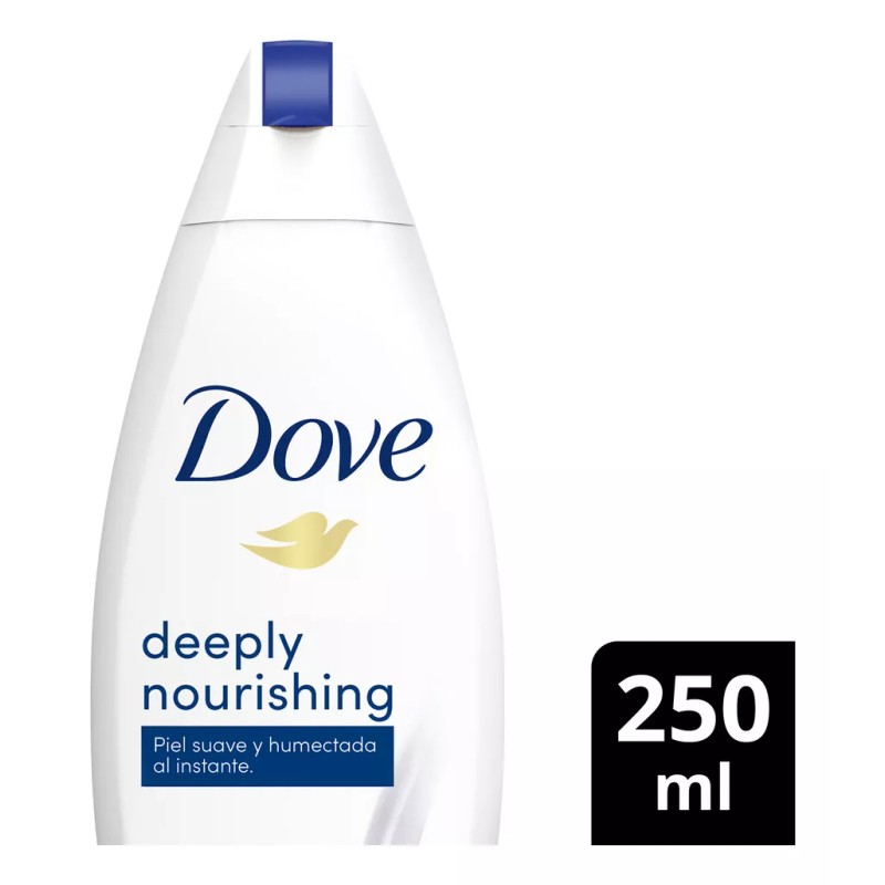 Dove jabón líquido corporal nutrición profunda 250ml