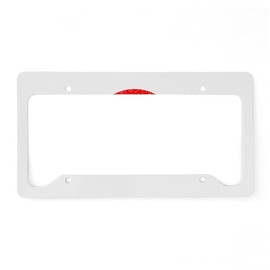 CafePress Rubber Ink Stamp Nevada Aluminum License Plate Frame, License Tag Holder