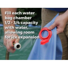 Buffalo Blizzard 1' x 10' Water Tubes Swimming Pool Winter Covers - 18 Pack