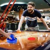Coopay Air Hockey Pushers and Pucks, Air Hockey Paddles, Goal
