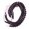 4pcs Natural Stone Tiger Eye Round Beads Bracelet Tiger Eye