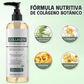 Aceite Corporal Reafirmante con Colágeno para el Cuerpo y Después de Ducha