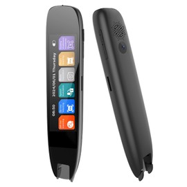 Translation Pen Scanner for Dyslexia, Text to Speech Translator Pen with 142 Languages, OCR Digital Reading Pen for Students, Language Translator Device for Study, Travel, Business (Blue Gray)