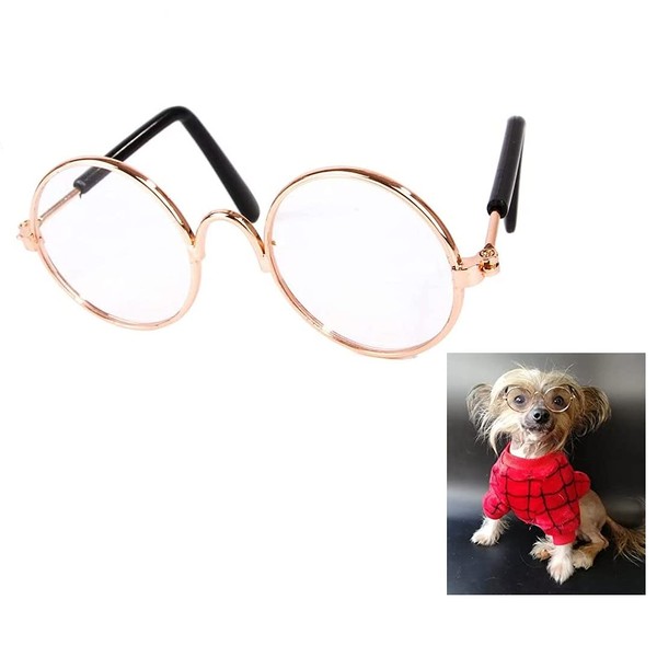 TopE Pet Glasses,Stock Show Funny Cute Dog Cat Retro Fashion