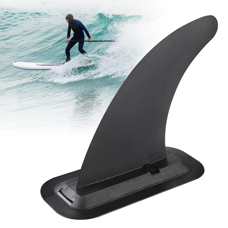 Zocipro 9 Inch Removable Universal SUP Fin with Fin Base,
