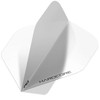 Hardcore White Extra Thick Standard Dart Flights - 5 Sets