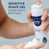 NIVEA MEN Sensitive Shave Gel with Vitamin E, Soothing Chamomile