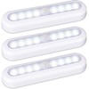3 Pack 7” Motion Sensor Lights Indoor Battery Operated, Stick
