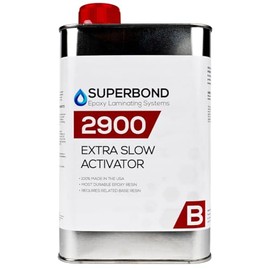 Superbond Laminating Epoxy Activator Pint for The Superbond Laminating Epoxy System for Use with Superbond 1500 Resin Base (Clear Activator, 2700, Pints)