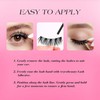 VEYESBEAUTY Bayes Beauty False Eyelashes Wispy Lightweight Natural Look Fluffy