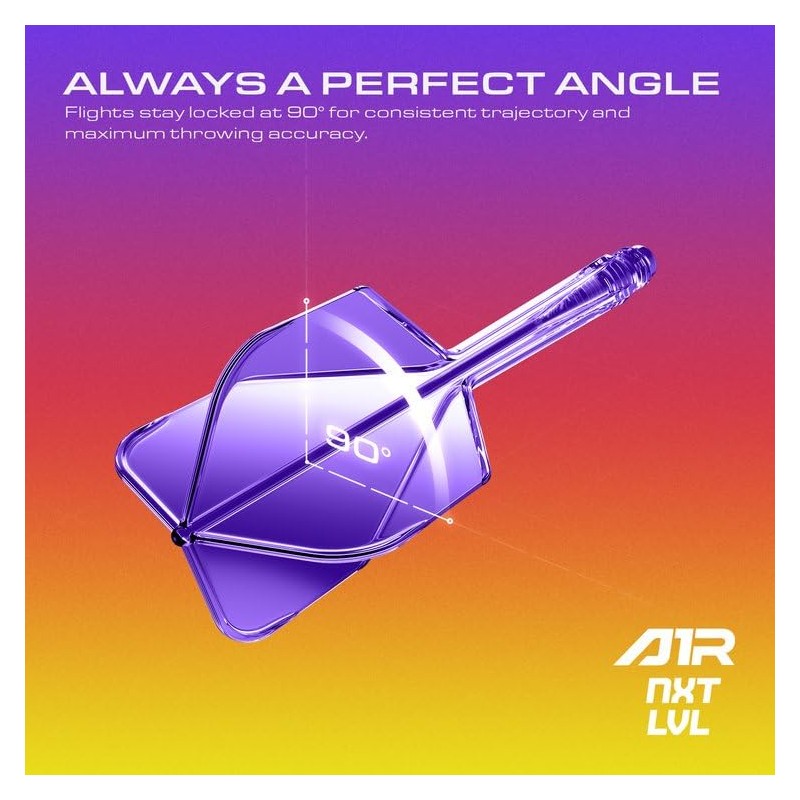 GOAT Air No6 Flights Inbetween, Integrated Flexible Plastic Shaft, Purple