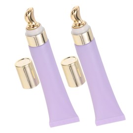 TOVINANNA 4sets Purple Frosted Eye Cream Cosmetics Tube Cosmetic Tube Essential Oil Dispenser Eye Cream Tube for Women Refillable Eye Cream Tube Empty Eye Cream Tube Travel Tubes 2pcs*4