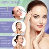 CC Red Correct Creme, CC Dull Correct Creme, mit Foundation