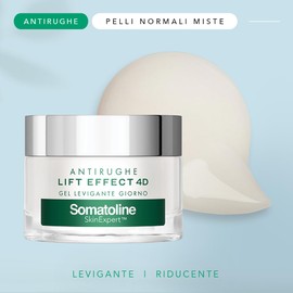 Somatoline SkinExpert, Lift Effect 4D Gel Filler Anti-Wrinkle Anti-Ageing Facial Care with Hyaluronic Acid 50ml