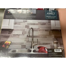 Aspect Peel & Stick Collage Composite Tile Mixed Gray Subway AC011