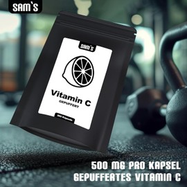 Vitamin C High Dose 500 mg Buffered 365 Capsules Vegan