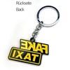 AXLorange Keyring Fake Taxi Metal 1 Piece Approx. 5 x