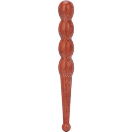Palo de Madera para Masaje - Masajeador de Reflexología para Manos y Pies - Alivio del Dolor - Terapia de Reflexología - Pluma de Acupuntura de Caoba(02)