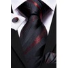Hi-Tie Lot 5 Pcs Gift Box Mens Tie Set Necktie
