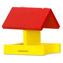 Windhager Sparrow 06993 Bird Feeder Silo, Yellow