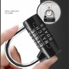 5 Letter Combination Password Robust Security Lock (Nine-Way)
