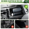 Qyebbk 2PCS Center Console Organizer for 2010-2024 Toyota 4Runner Insert