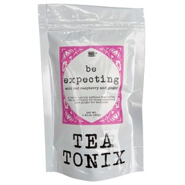 BE EXPECTING Pregnancy Herbal Tea with Red Raspberry, Ginger, and Nettles 40g (1.41oz) - a Caffeine Free Blend for those Expecting