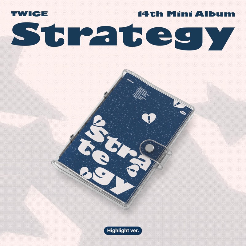 TWICE - 14th Mini Album [STRATEGY] Highlight Version Diary Photocard