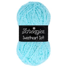 Scheepjes - Scheepjes Sweetheart Soft 021 Blue Yarn - 1x100g