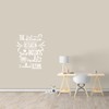 The Distance Between Your Dreams and Reality Wall Decal 30"