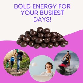 Dark Chocolate Covered Espresso Beans (2 Pound, Dark Chocolate)