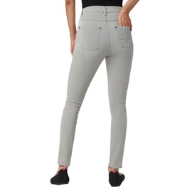 HUE Women's Ultra Soft High Waist Denim Leggings, Silver Grey Wash, Medium