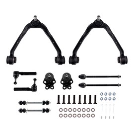 KAC Front Upper Lower Control Arm w/Ball Joint Suspension Kit for 04-06 Silverado 1500,99-01 Silverado 1500,07 Silverado 1500 Classic,Sierra 1500 Classic Automotive Replacement Control Arms