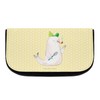 Mr. & Mrs. Panda Seal Sherlock Cosmetic Bag, yellow, Hand
