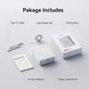 NIIMBOT D110 New Version Label Maker Machine with Tape, Bluetooth