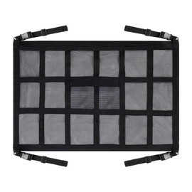 Ceiling Cargo Net - Car Ceiling Cargo Net Pocket,Strengthen Load-Bearing Secure Automotive Organizer Pocket for Vehicle Interior Van Pickup Camping Road Trip Travel