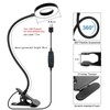 Desk Clip on Lamp for Reading Home Office, 10 Dimmable