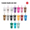 UUPZ Vasos de Plastico Reusable Set de 10, 20, 30,