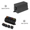Gatuida 12v 40a Relay Fuse Socket for Car Truck Trailer