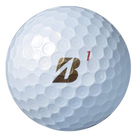 Bridgestone Tour B X 2020 Model Golf Ball, 12 Balls, Pearl White