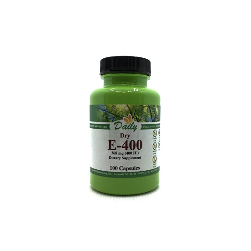 Daily Manufacturing Vitamin E Dry (268 mg, 400 IU)