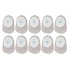 10pcs Adhesive Colostomy Pouch Lock Disposable Drainable Medical Ostomy Bag