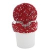 Car Ashtray DiamondStudded Smokeless Container with LED Light Indicator Multifunctional