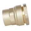 Somatherm Connector, Brass, PE hose connector Female - multicoloured