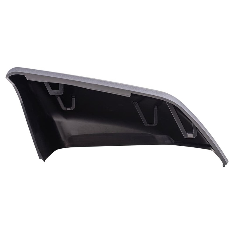 Brock Aftermarket Replacement Driver Left Mirror Cover Textured Black Compatible