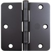 Stone Harbor Hardware 3-1/2" Door Hinges, 1/4" Radius Corner, Oil-Rubbed