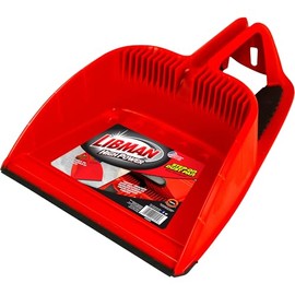 Libman 2125 Step-On Dust Pan with Molded Cleaning Teeth