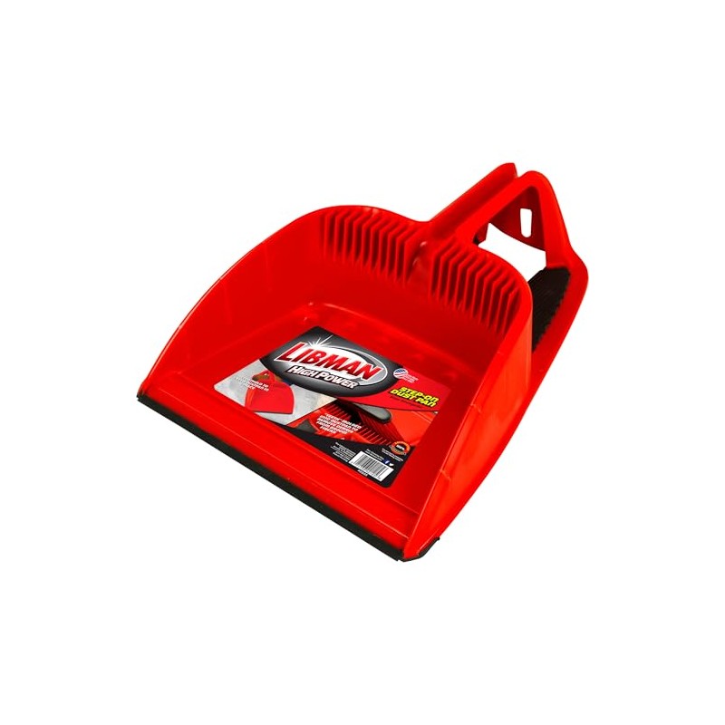 Libman 2125 Step-On Dust Pan with Molded Cleaning Teeth