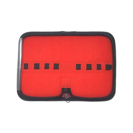 Soft Case Carry Bag Multifunction Empty Zipper Pouch With Straps Inside and Protective Flap To Build Your Own Kit Ideal for Medical Students Training Interns (Holds 8 Tools - 8"x6")