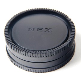 DWL® Body & Rear Lens Caps for Sony ILCE-9, ILCE-7RM3, ILCE-7RM, ILCE-7RM2 ILCE-7RM3,, ILCE-7M2, ILCE-7, ILCE-7M3, ILCE-7SM3, ILCE-7SM2, ILCE-7R, ILCE-7S, ILCE-7M2K, ILCE-7K, ILCE-6000, ILCE-6300, ILCE-6500, ILCE-6000L, ILCE-6000Y, ILCE-6500M, ILCE-6300M